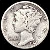 Image 1 : 1921-D Mercury Dime NICELY CIRCULATED