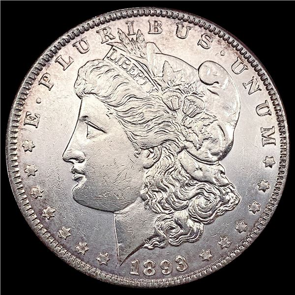 1893 Morgan Silver Dollar CHOICE AU