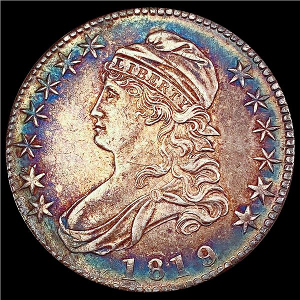 1819 Capped Bust Half Dollar CHOICE AU