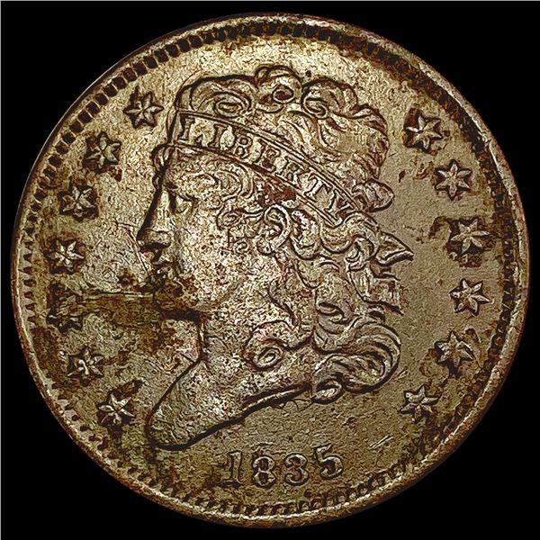 1835 Classic Head Half Cent CLOSELY UNCIRCULATED