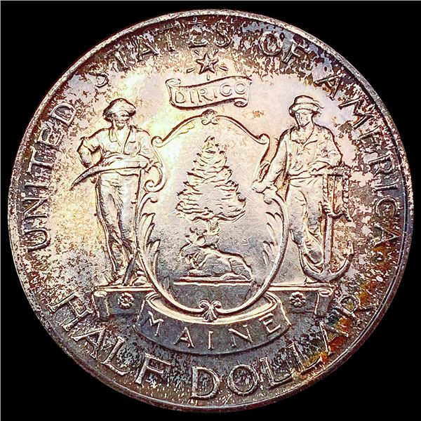 1920 Maine Half Dollar UNCIRCULATED