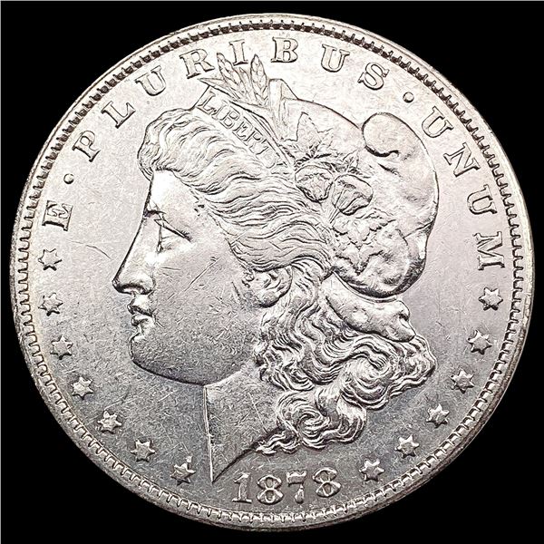 1878-CC Morgan Silver Dollar CLOSELY UNCIRCULATED