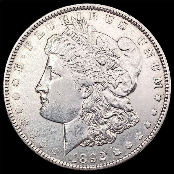 1892 Morgan Silver Dollar CLOSELY UNCIRCULATED