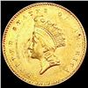 Image 1 : 1854 Rare Gold Dollar UNCIRCULATED