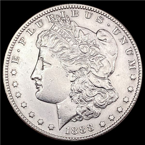 1888-S Morgan Silver Dollar CHOICE AU