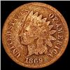 Image 1 : 1869 Indian Head Cent NICELY CIRCULATED
