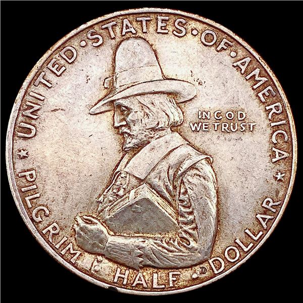 1920 Pilgrim Half Dollar CLOSELY UNCIRCULATED