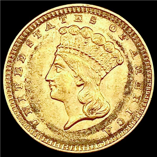 1856 Rare Gold Dollar CLOSELY UNCIRCULATED