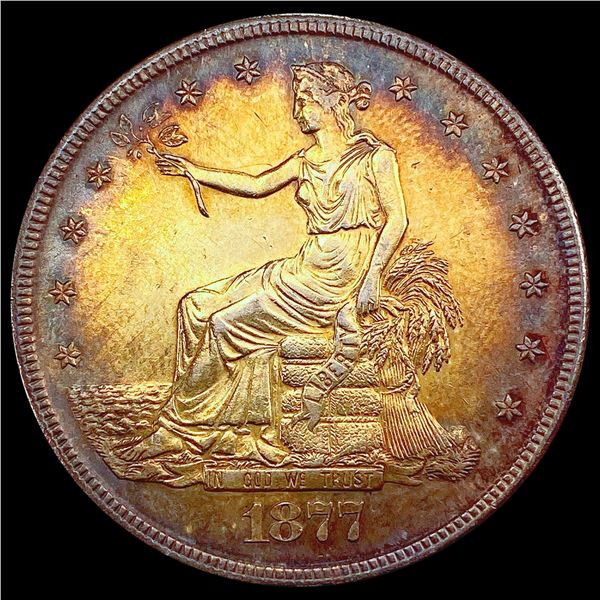 1877-S Silver Trade Dollar CHOICE AU