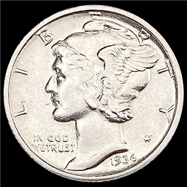 1936-D Mercury Dime UNCIRCULATED