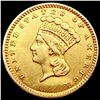 Image 1 : 1857 Rare Gold Dollar CLOSELY UNCIRCULATED