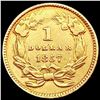 Image 2 : 1857 Rare Gold Dollar CLOSELY UNCIRCULATED