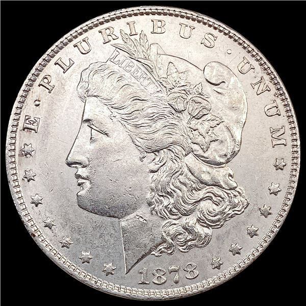 1878 8TF Morgan Silver Dollar Choice AU