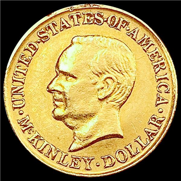 1916 McKinley Rare Gold Dollar UNCIRCULATED