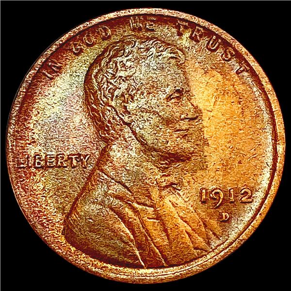 1912-D Wheat Cent CHOICE AU