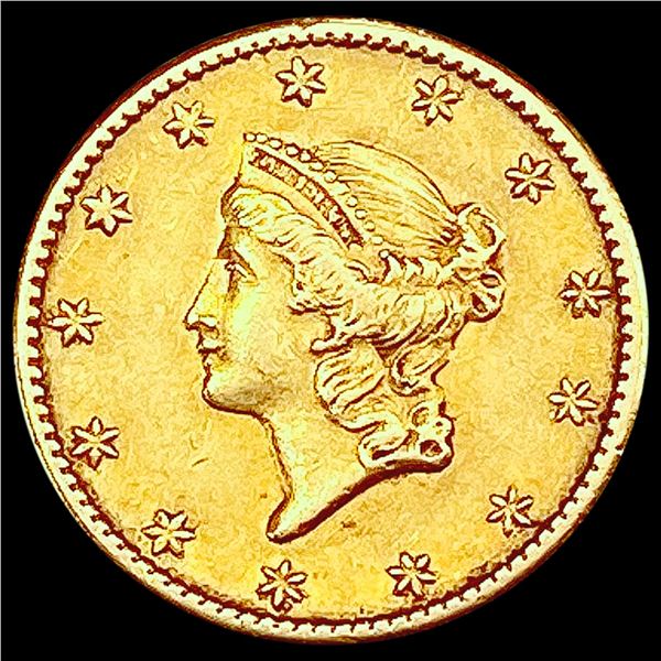 1849 Rare Gold Dollar CLOSELY UNCIRCULATED