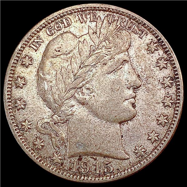 1915-D Barber Half Dollar CLOSELY UNCIRCULATED