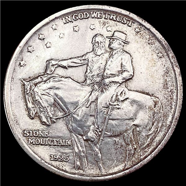 1925 Stone Mountain Half Dollar CLOSELY UNCIRCULATED