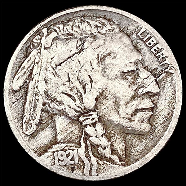 1921-S Buffalo Nickel NICELY CIRCULATED
