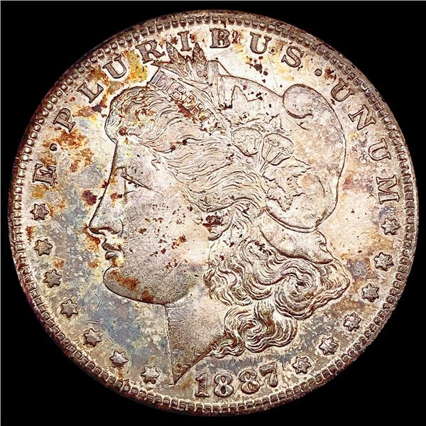 1887-S Morgan Silver Dollar UNCIRCULATED