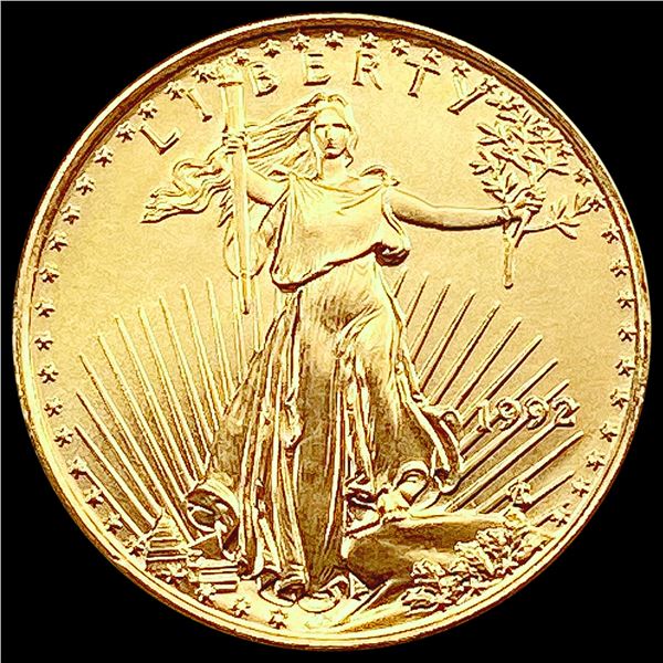 1992 US 1/10oz Gold Eagle SUPERB GEM BU