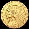 Image 1 : 1908 $2.50 Gold Quarter Eagle CLOSELY UNCIRCULATED