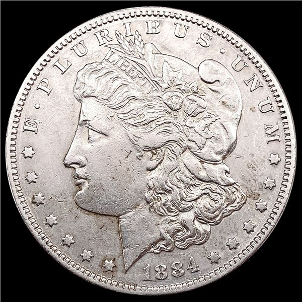 1884-S Morgan Silver Dollar CLOSELY UNCIRCULATED