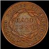 Image 2 : 1832 Classic Head Half Cent CLOSELY UNCIRCULATED