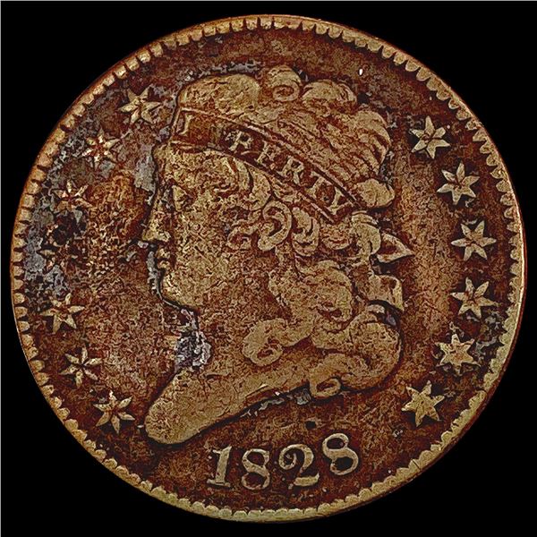 1828 Classic Head Half Cent NICELY CIRCULATED