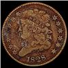 Image 1 : 1828 Classic Head Half Cent NICELY CIRCULATED