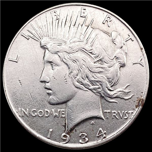 1934 Morgan Silver Dollar CLOSELY UNCIRCULATED
