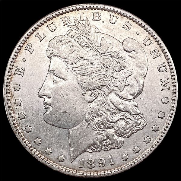 1891-S Morgan Silver Dollar CLOSELY UNCIRCULATED
