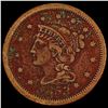 Image 1 : 1853 Braided Hair Large Cent CLOSELY UNCIRCULATED