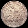 Image 2 : 1853 Arrows Rays Seated Liberty Half Dollar NEARLY UNCIRCULATED