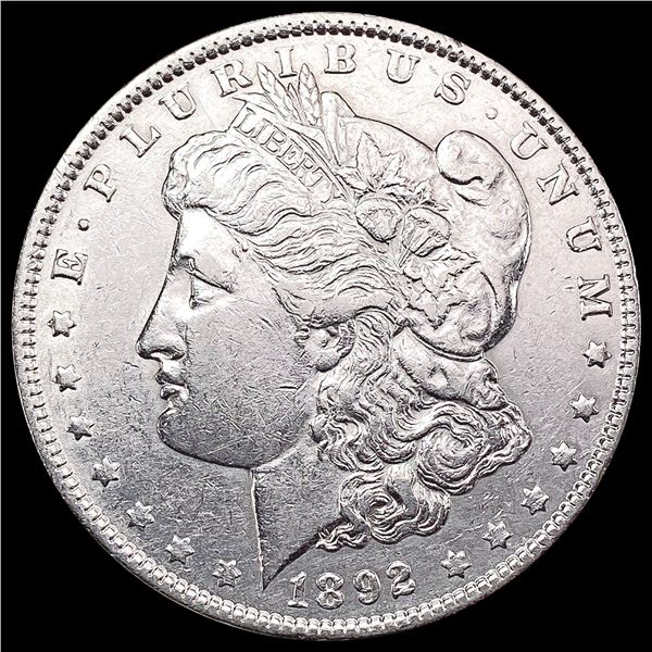 1892 Morgan Silver Dollar CLOSELY UNCIRCULATED