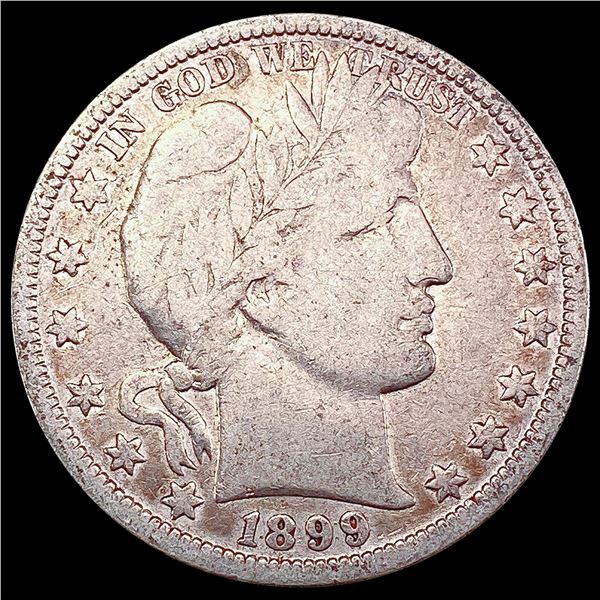 1899-O Barber Half Dollar NICELY CIRCULATED