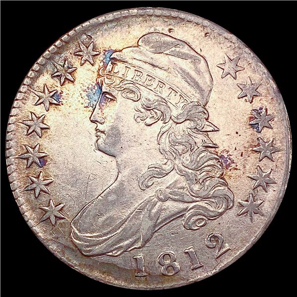 1812 Capped Bust Half Dollar CLOSELY UNCIRCULATED