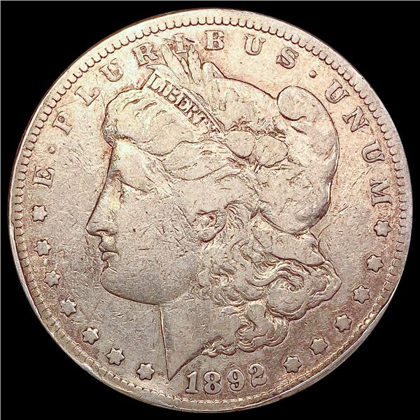 1892-CC Morgan Silver Dollar LIGHTLY CIRCULATED