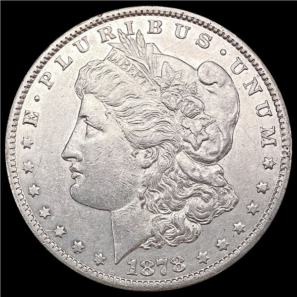 1878-CC Morgan Silver Dollar CLOSELY UNCIRCULATED