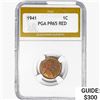 Image 1 : 1941 Wheat Cent PGA PR65 RED