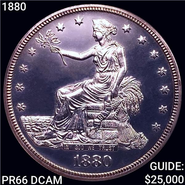 1880 Silver Trade Dollar GEM PROOF DCAM
