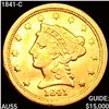 Image 1 : 1841-C $5 Gold Half Eagle HIGH GRADE