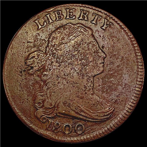 1800 Draped Bust Large Cent NICELY CIRCULATED