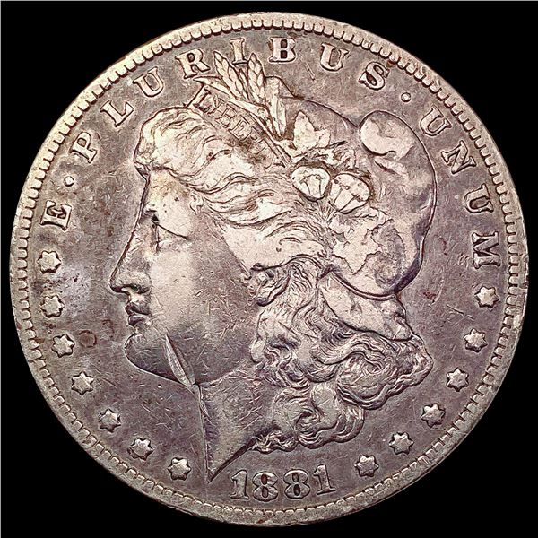 1881-CC Morgan Silver Dollar LIGHTLY CIRCULATED