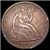 Image 1 : 1871-S Seated Liberty Half Dollar CLOSELY UNCIRCULATED