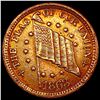 Image 1 : 1863 Civil War Token;Dix Cent CLOSELY UNCIRCULATED