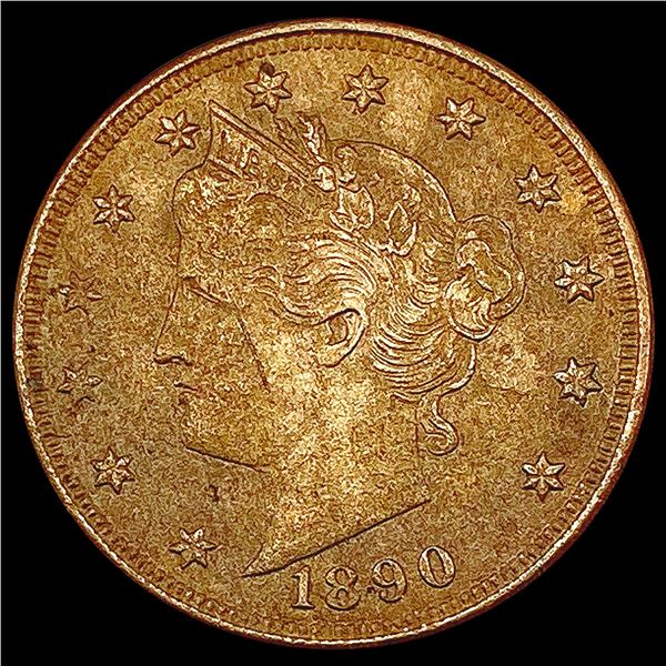 1890 Liberty Victory Nickel CLOSELY UNCIRCULATED
