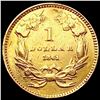 Image 2 : 1861 Rare Gold Dollar NEARLY UNCIRCULATED