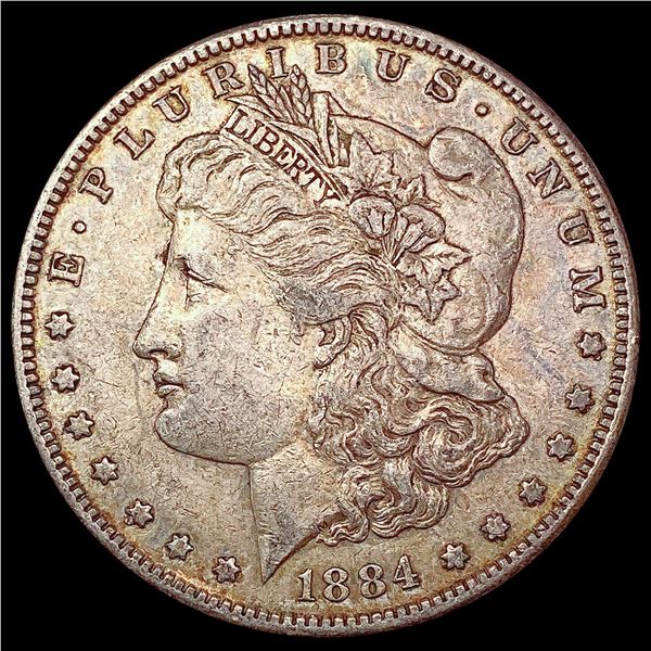 1884-S Morgan Silver Dollar NEARLY UNCIRCULATED
