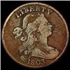 Image 1 : 1803 Draped Bust Large Cent NICELY CIRCULATED